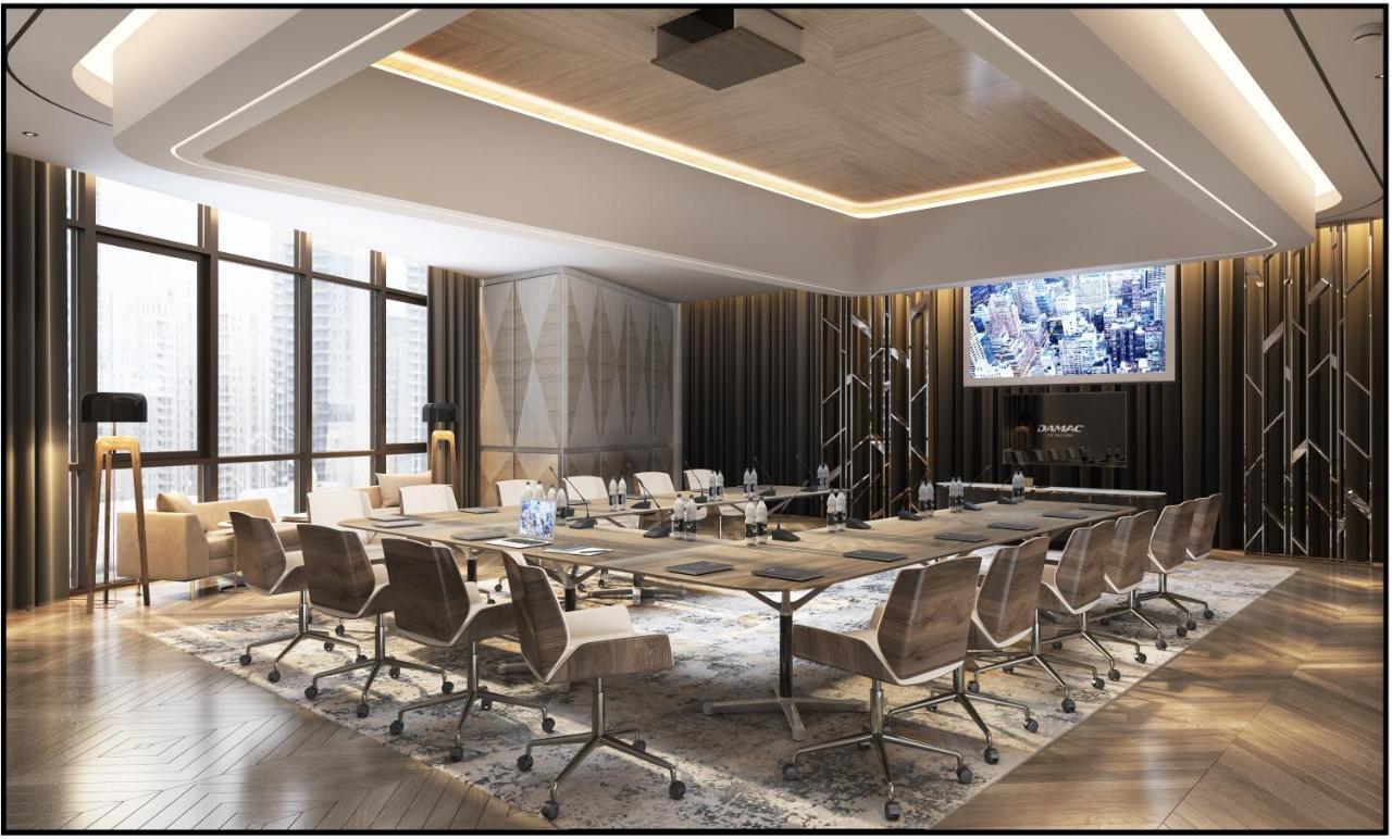 Paramount Hotel Midtown Дубай Екстер'єр фото 3D rendering of a meeting room