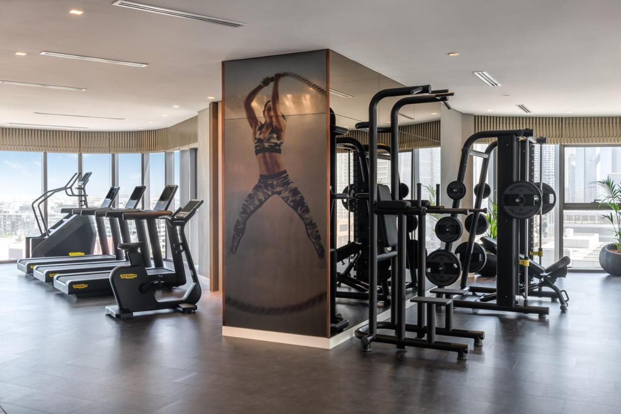 Paramount Hotel Midtown Дубай Екстер'єр фото The gym at the hotel