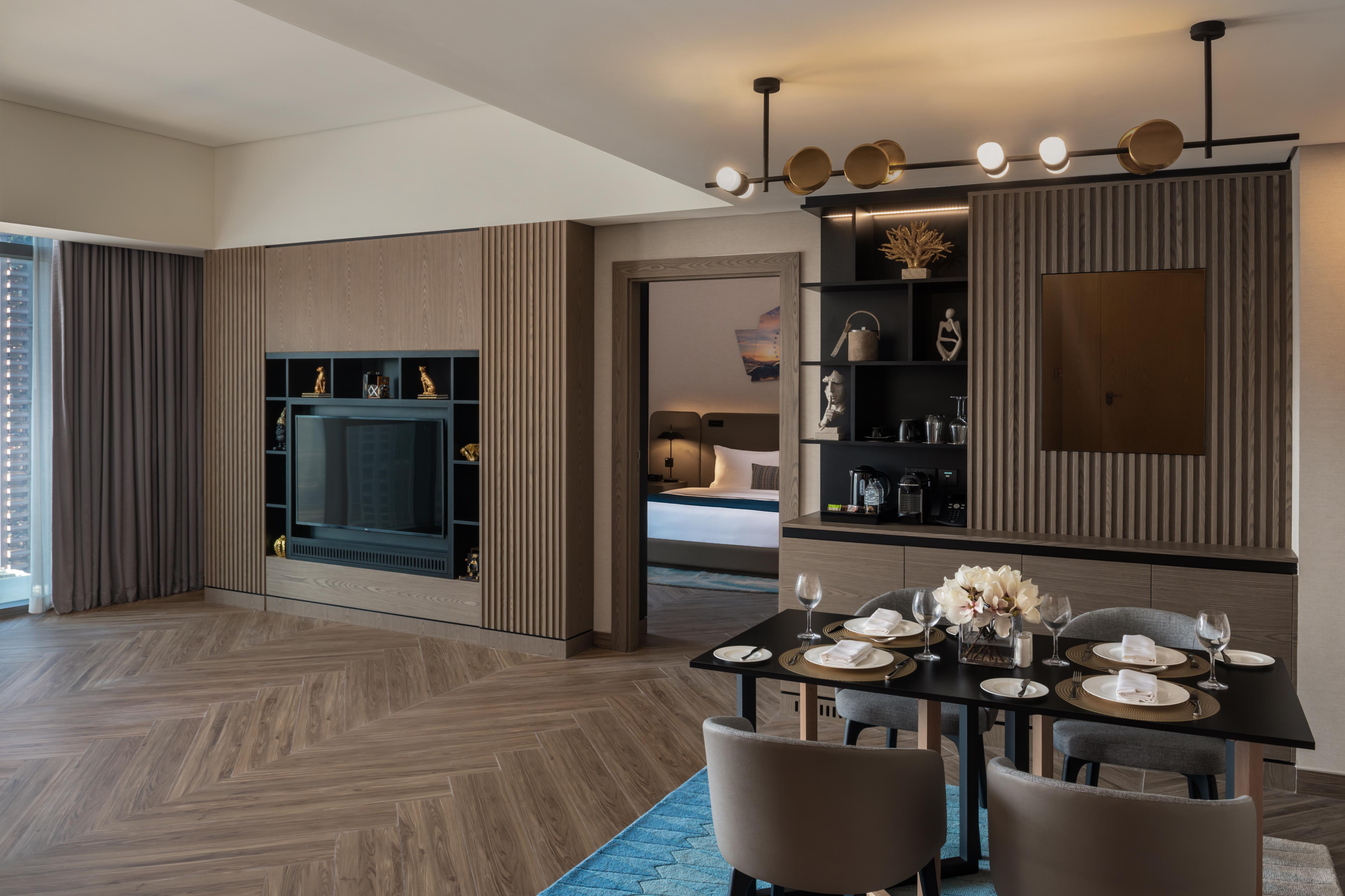 Paramount Hotel Midtown Дубай Екстер'єр фото