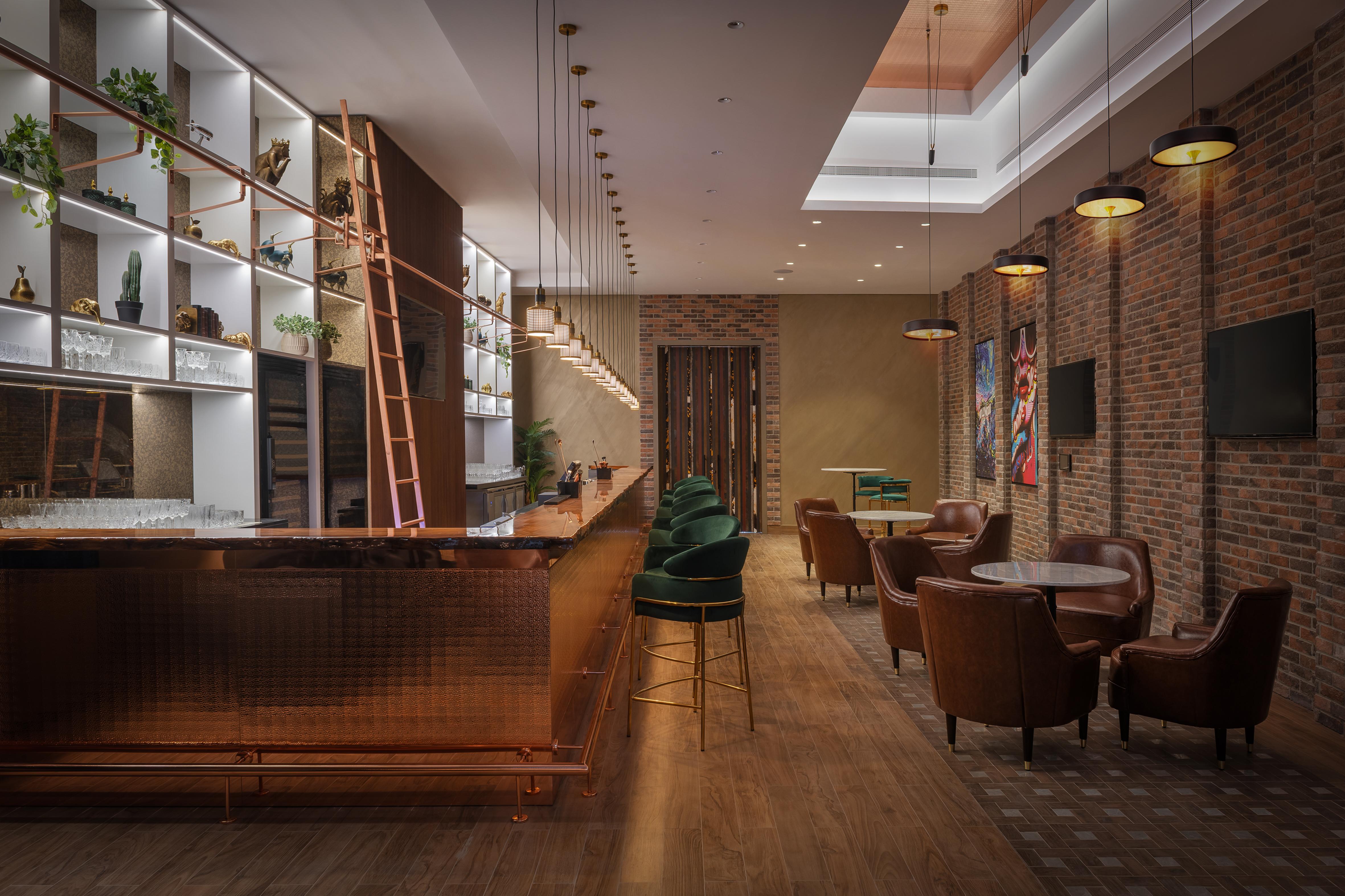 Paramount Hotel Midtown Дубай Екстер'єр фото The interior of the new lounge