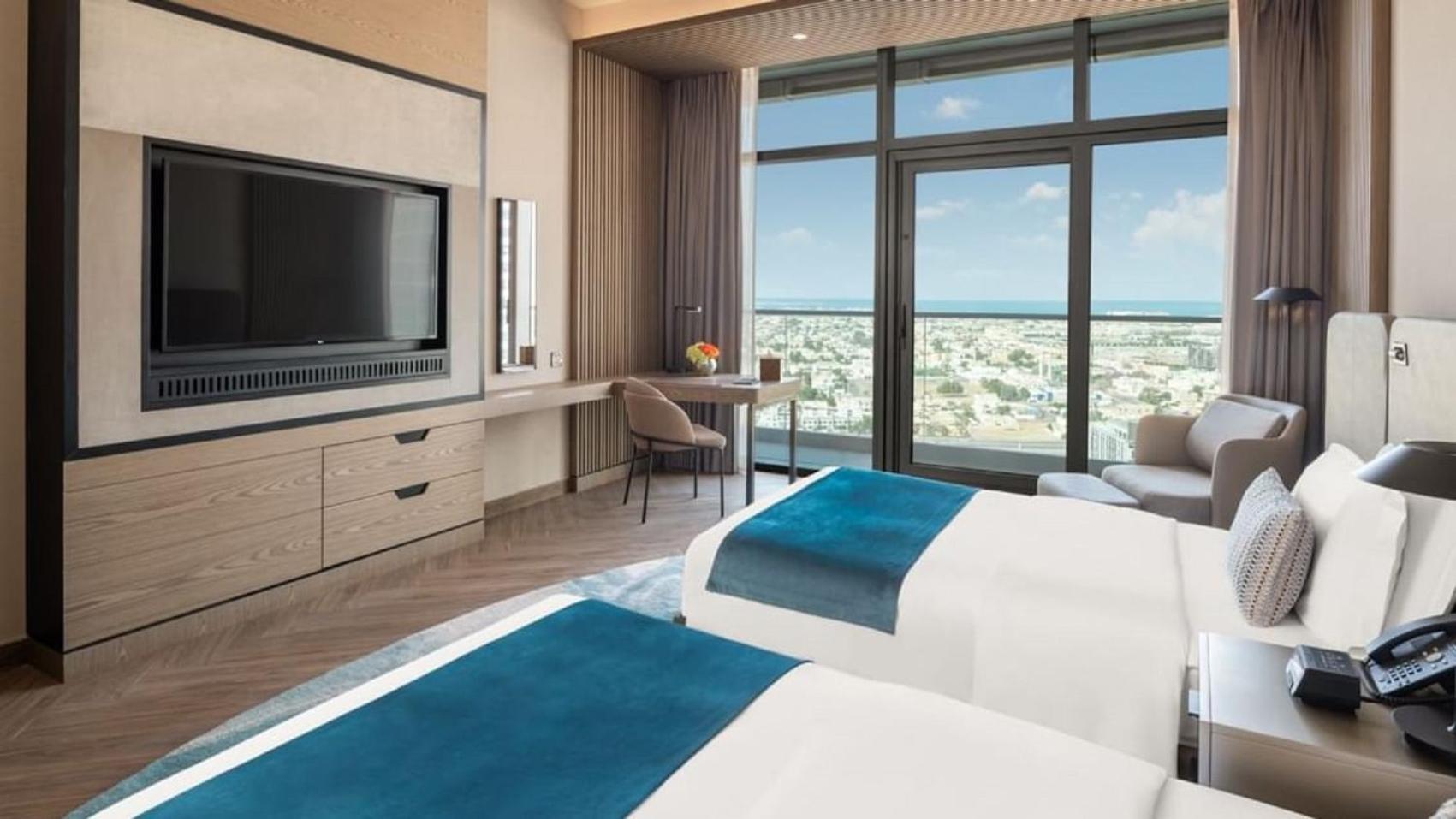 Paramount Hotel Midtown Дубай Екстер'єр фото Deluxe Ocean View